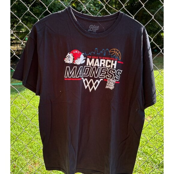 2019 NCAA March Madness Final Four GWU T-Shirt XXL Blue 84 “Road to Minneapolis” - Picture 7 of 10